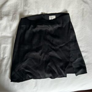 Aritzia mini slip skirt